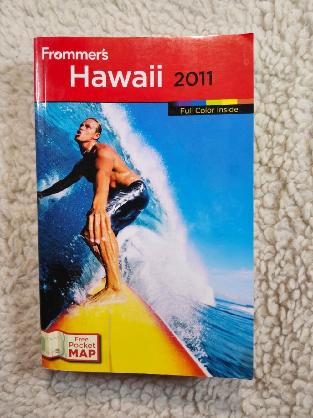Frommer's Hawaii 2011 Travel Guide Jeanette Foster Paperback Full Color Map